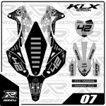 Decal 400 Micron Kawasaki KLX Gordon